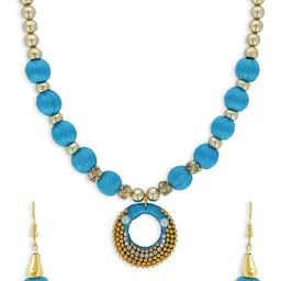 AKSHARA Girls Gold Plated Jewellery Set-30