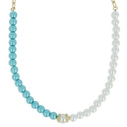 AKSHARA Girls Gold-Plated Pearls-Beaded Jewellery Set-38
