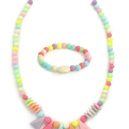 EL REGALO Girls Multi-Coloured Beaded Jewellery Set-image-37