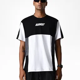 Supa Men Colourblocked T-shirt-image-71