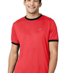 Black Panther Men Round Neck Acti Fit Solid T-shirt-image-53