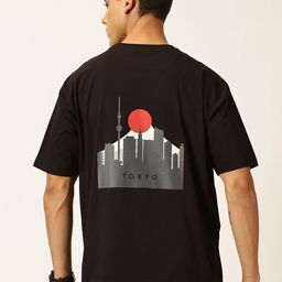 Thomas Scott Graphic Printed Drop Shoulder Oversized T-shirt-image-55