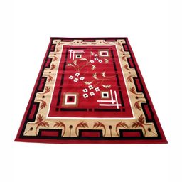 Asad Emporium Rugs Red Floral Anti Skid Carpet-image-86