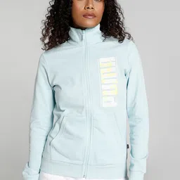 Puma Abstract Graphic Regular Fit Sporty Jacket image 1