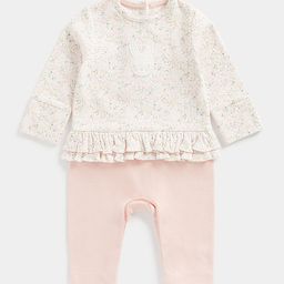 mothercare Infants Printed Pure Cotton Rompers-image-12