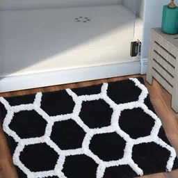 AEROHAVEN Black Football Design 1850GSM Microfiber Bath Rug-image-39
