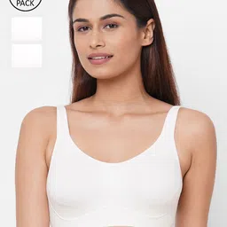 Inner Sense Pack of 3 Organic Antimicrobial Soft Cup Full Coverage Sustainable Bra ISB097-27