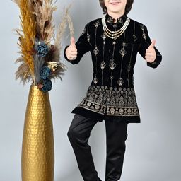 Ahhaaaa Boy's 2-Piece Sherwani Set-picture-39
