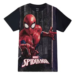 Wear Your Mind Boys Printed Round Neck Short Sleeves Regular Fit T-shirt-picture-13