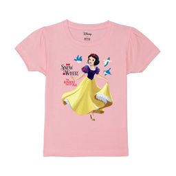 Wear Your Mind Girls Snow White Printed Pure Cotton T-shirt-image-96