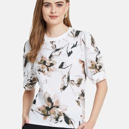 METTLE Women Floral Printed T-shirt-picture-41