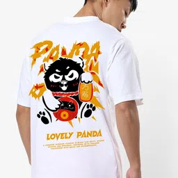 STATUS MANTRA Graphic Printed Pure Cotton Oversized T-shirt-image-48