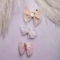 Jewelz Girls Set of 7 Embellished Hair Accessory Set-36