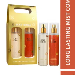 Just Herbs Set Of 2 Vanilla Spice-Apple Of The Eye Long Lasting Body Mist -140ml Each-9