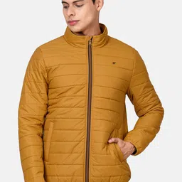 t-base Men Yellow Lightweight Padded Jacket-46