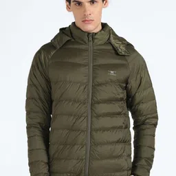 Flying Machine Hooded Long Sleeves Padded Jacket-58