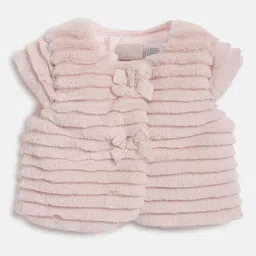 Chicco Girls Striped Longline Puffer Jacket-image-38