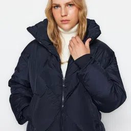 Trendyol Mock Collar Puffer Jacket-54