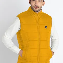 Status Quo Qulited Mock Collar Puffer Jacket-picture-7