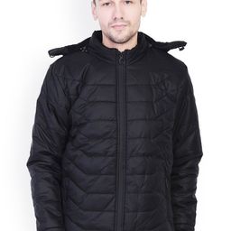 AD & AV Men Black Water Resistant Puffer Jacket-picture-22