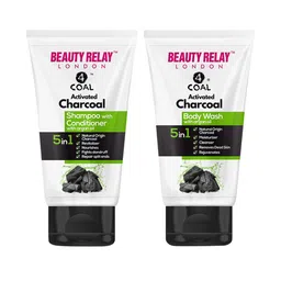 BeautyRelay London 4coal Argan Oil Shampoo with Conditioner & Body Wash - Buy 1 Get 1 Free-36