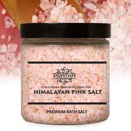 Pratha Himalayan Pink Salt - French Rose Refreshing Bath Salt 225 g-image-41