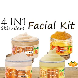 Lilium Vitamin C Facial Kit With Lemon & Orange Extract-7