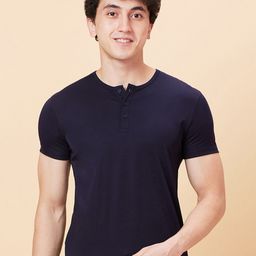 Being Human Henley Neck Casual T-shirt-picture-40