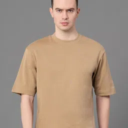 Red Tape Solid Oversized T-Shirt-image-66
