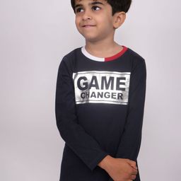 3PIN Boys Typography Printed Cotton T-shirt-image-96