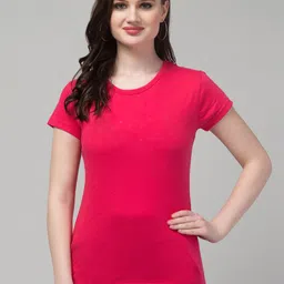 Trend Level Round Neck Short Sleeves Cotton T-shirt-image-95