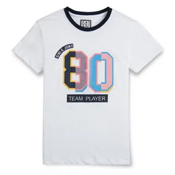Gini and Jony Boys Typography Printed Cotton  T-shirt-picture-53