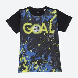 Wear Your Mind Boys Graphic Printed Round Neck Casual T-shirt-picture-21