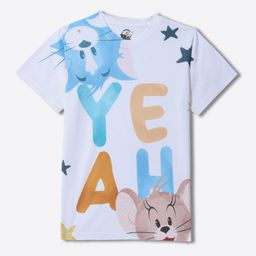 YK Warner Bros Boys Tom & Jerry Graphic Printed T-shirt-image-59