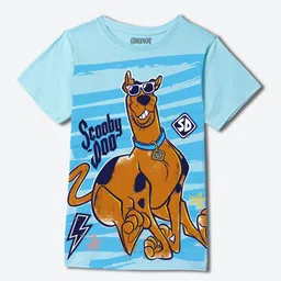 YK Warner Bros Boys Printed Raw Edge T-shirt-picture-31
