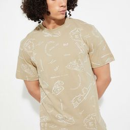 max Boys Typography Printed Pure Cotton T-shirt-image-94