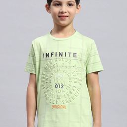 Monte Carlo Boys Typography Printed Round Neck T-shirt-image-72