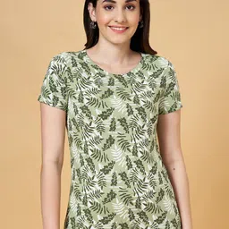 Honey by Pantaloons Floral Printed Cotton T-shirt-picture-19
