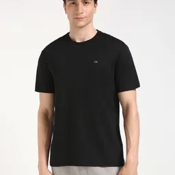 Calvin Klein Jeans Men Drop-Shoulder Sleeves Raw Edge T-shirt-image-13