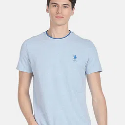 U.S. Polo Assn. Men Plus Size Slim Fit Pure Cotton T-shirt-picture-1