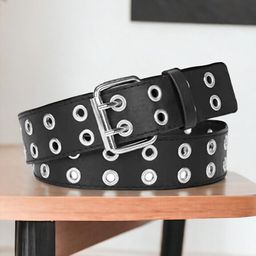 SAMTROH Unisex Embellished Belt-image-80