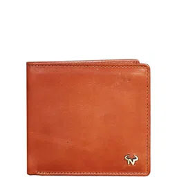 CALFNERO Textured Leather RFID Two Fold Wallet-18