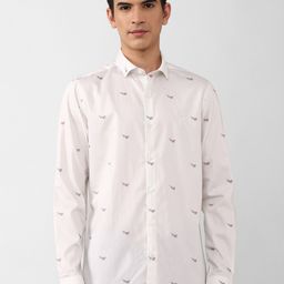 SIMON CARTER LONDON Men Slim Fit Printed Pure Cotton Casual Shirt-image-99
