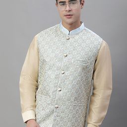 Anouk Men Embroidered Jackets-image-4