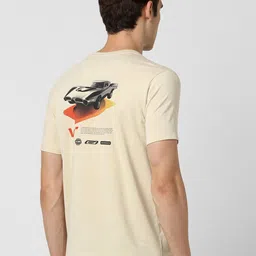 VAN HEUSEN DENIM LABS Graphic Printed Short Sleeves T-shirt-image-33