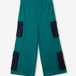The Souled Store Green Girls Pure Cotton Track Pants-image-38