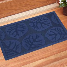 Gallery99 Blue Textured Anti-Skid Doormat-24
