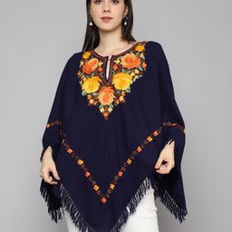 CRAFTBAZAR Kashmiri Embroidered Poncho-image-73