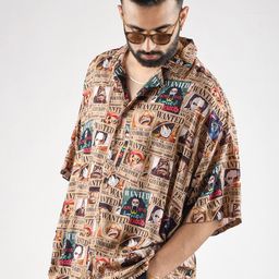 COMICSENSE Anime Printed Oversized Hawaiian Shirt-image-68