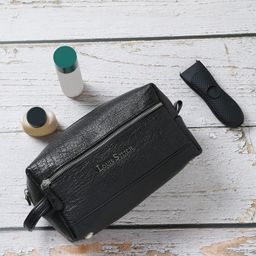 LOUIS STITCH Leather Travel Toiletry Kit-21